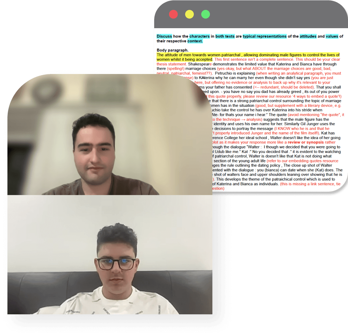 Free trial lesson preview